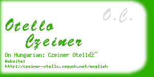 otello czeiner business card
